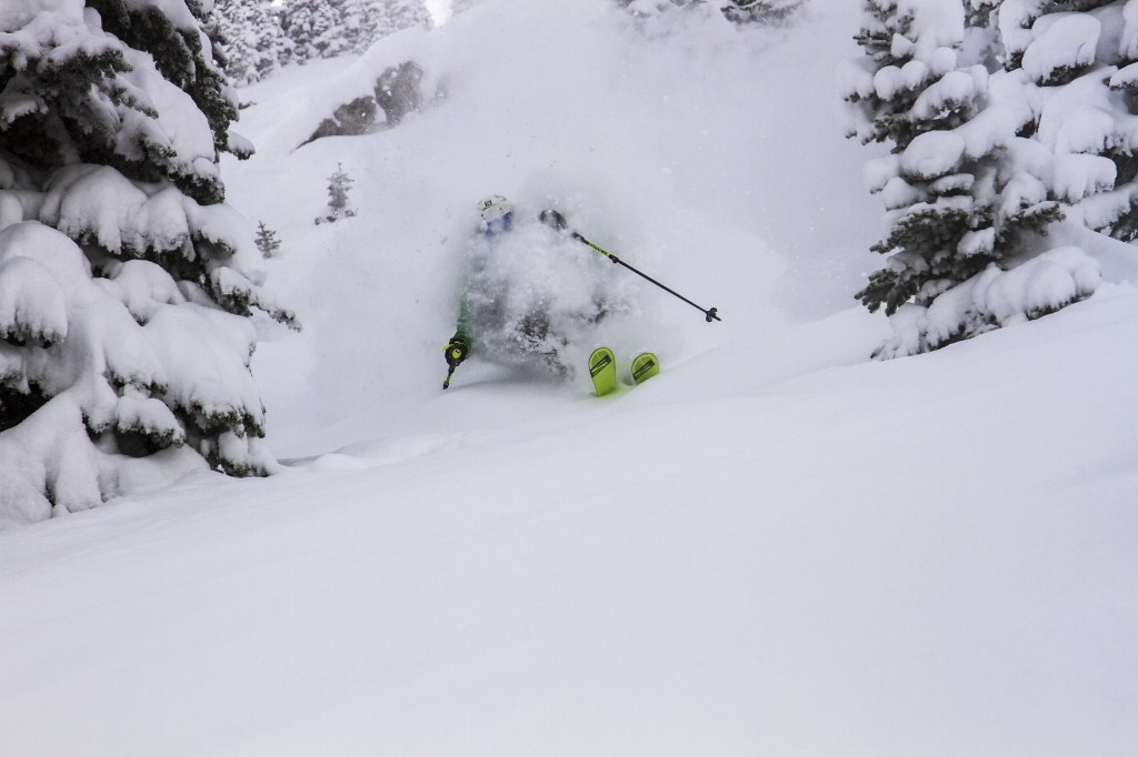Skier at Jackson Hole