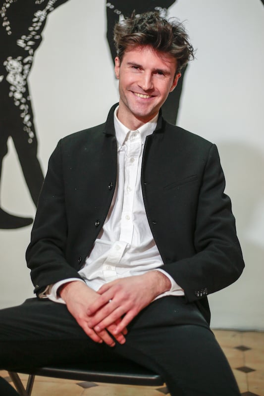man wearing business casual outfit