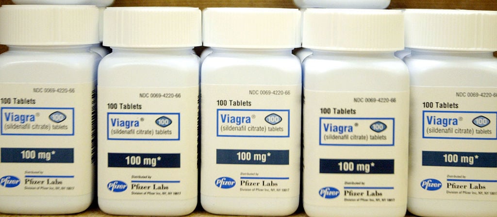 pill bottles of Viagra