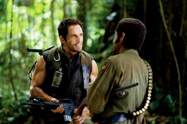 Ben Stiller and Robert Downey Jr. in 'Tropic Thunder'