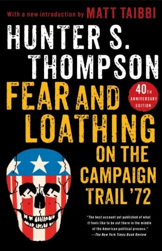 The cover for Hunter S. Thompson's 'Fear and Loathing on the Campaign Trail '72'