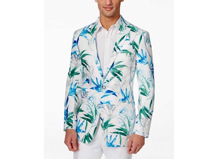 Men's floral blazer from Macy's