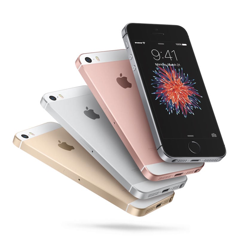 Apple introduced the 4-inch iPhone SE at an event on March 21