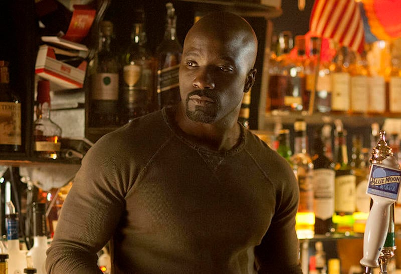 Mike Colter as Luke Cage on Netflix's Jessica Jones