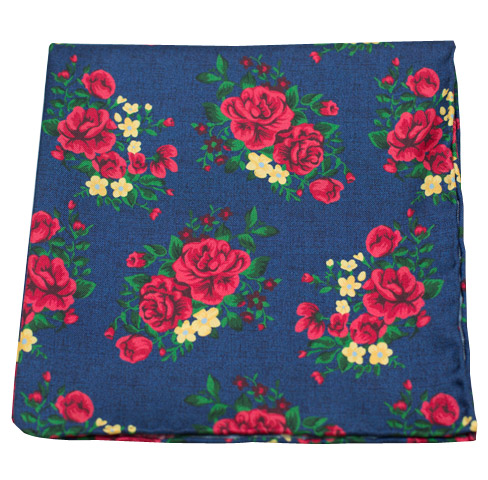 Floral pocket square
