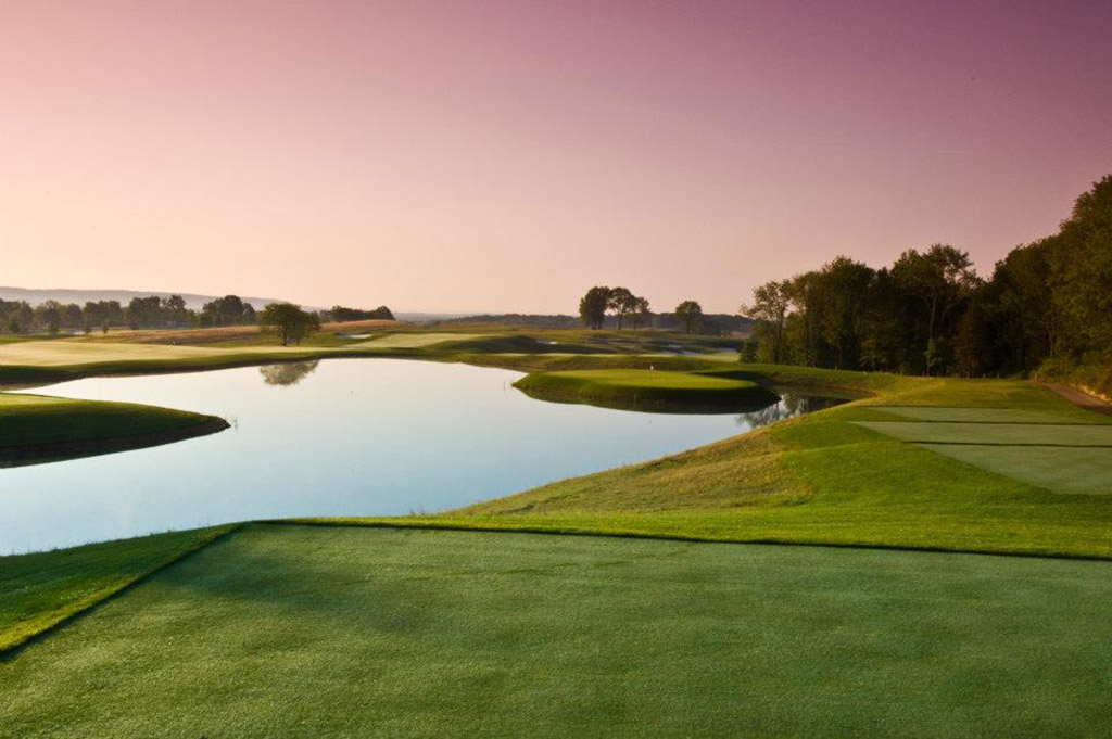 members-only Trump National Golf Club in New Jersey