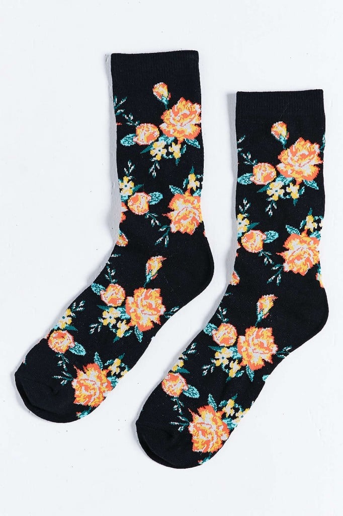 Floral socks