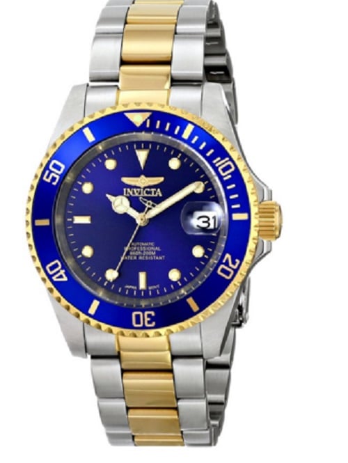 Invicta Men's 8928OB Pro Diver 23k Gold-Plated and Stainless Steel Two-Tone Automatic Watch