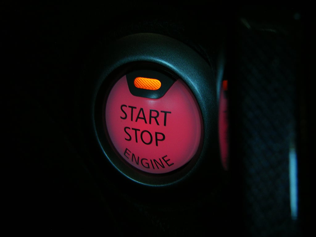 Nissan Sentra push-button start