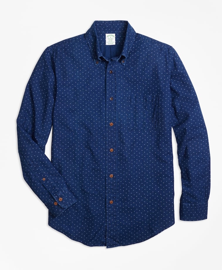 Brooks Brothers indigo sport shirt