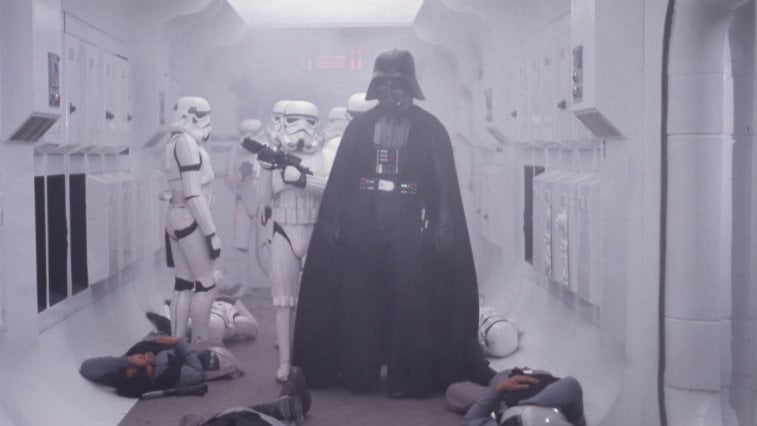 David Prowse in Star Wars A New Hope
