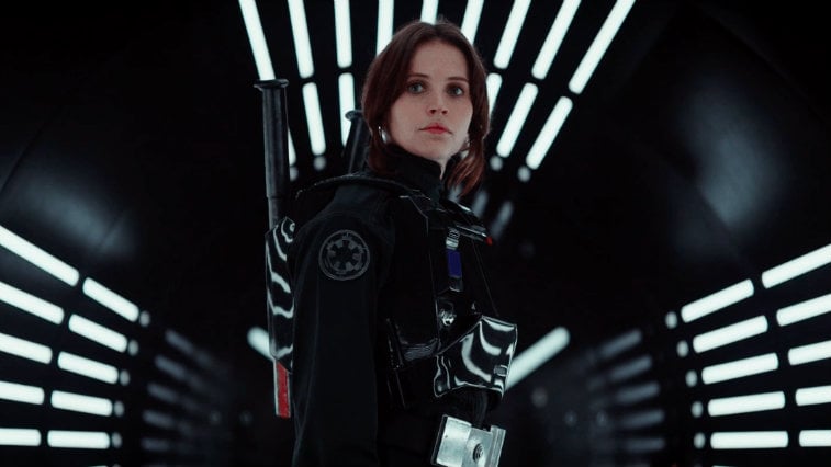 Felicity Jones in Rogue One: A Star Wars Story