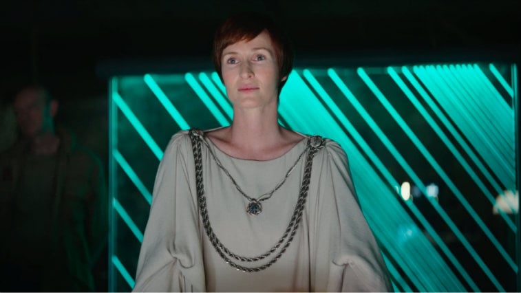 Genevieve O'Reilly in Rogue One: A Star Wars Story