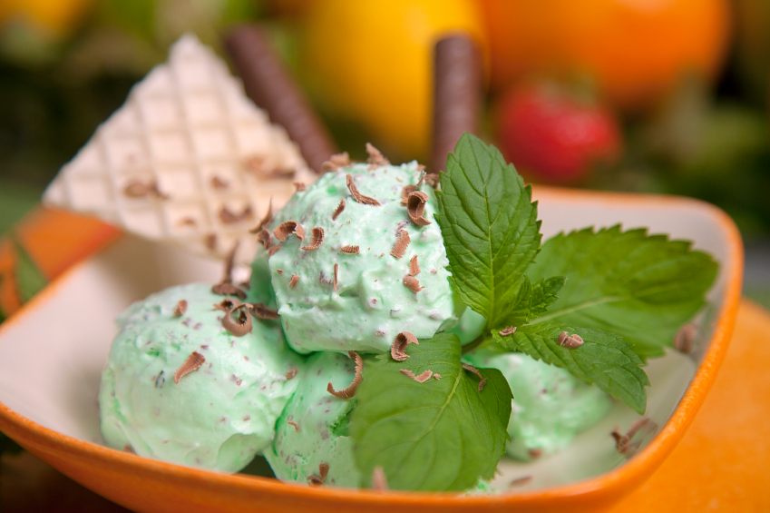 mint ice cream