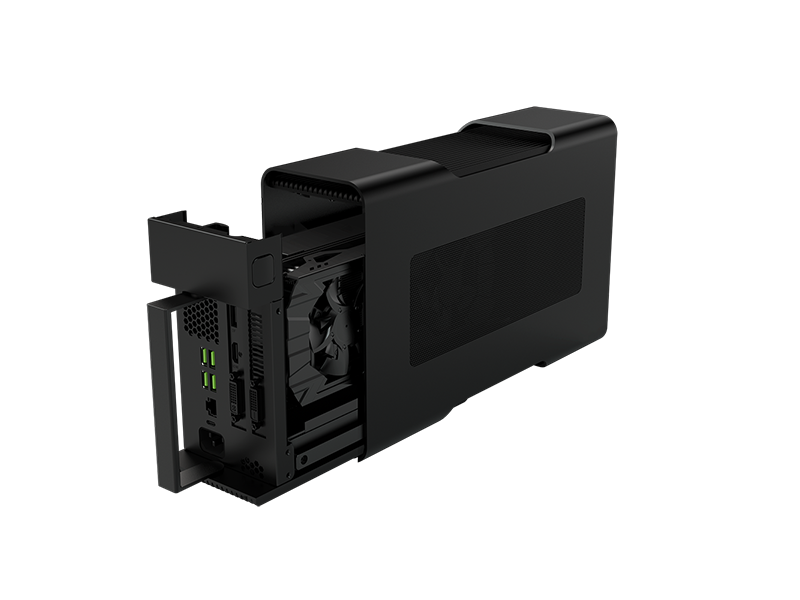 The Razer Core enclosure for Thunderbolt 3
