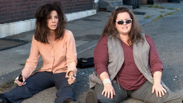 Sandra Bullock and Melissa McCarthy in The Heat