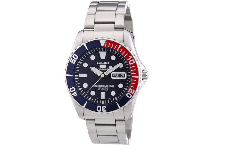 Seiko 5 dive watch from Amazon