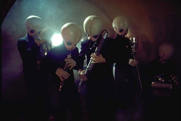The cantina band in Star Wars