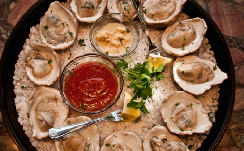 Ceramic oyster shells