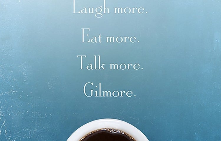 Poster featuring coffee for Gilmore Girls: A Year in the Life