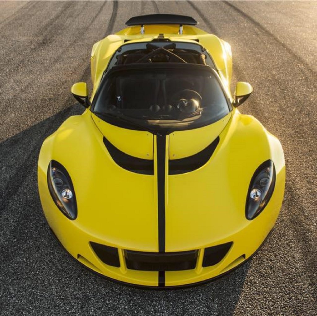 World's fastest car, Hennessey Venom GT Spyder
