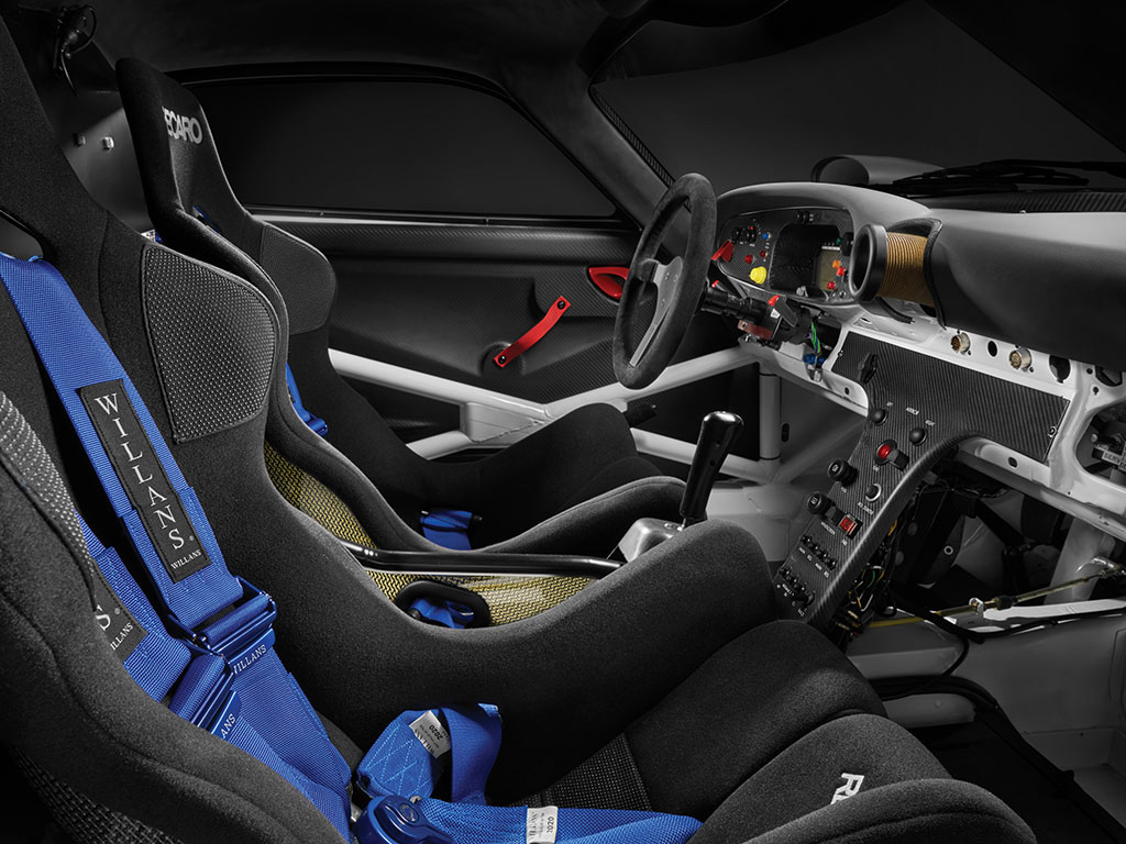 1997 Porsche 911 GT1 Evolution interior