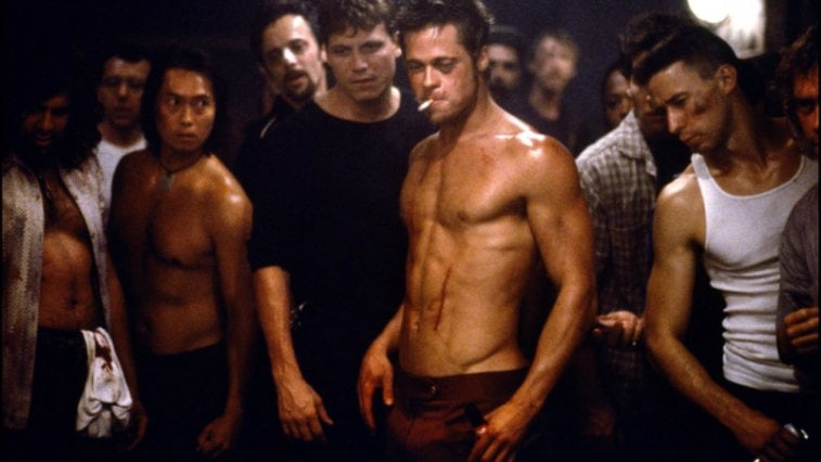 Brad Pitt in Fight Club