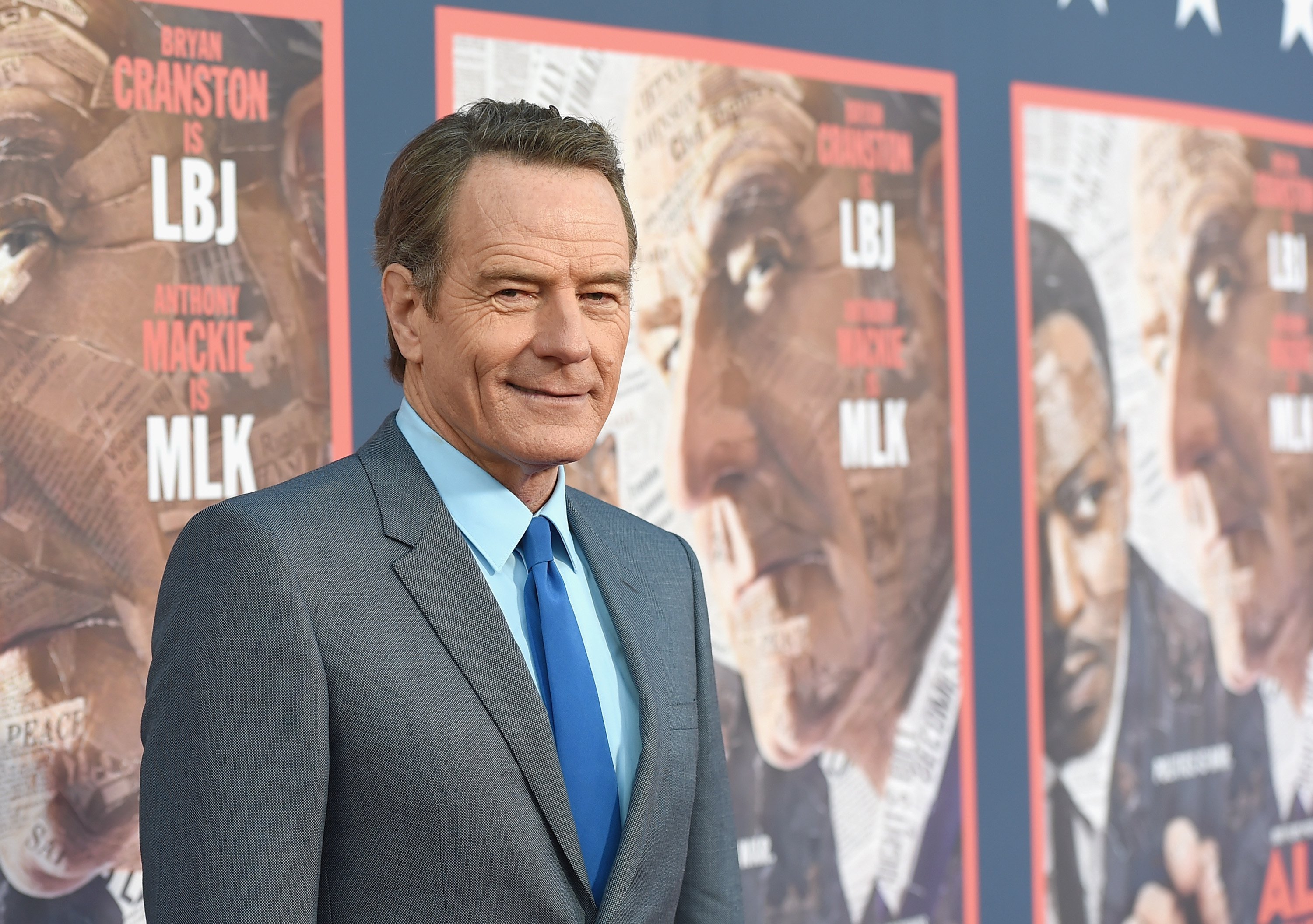 Actor Bryan Cranston attends the "All The Way" Los Angeles Premiere at Paramount Studio