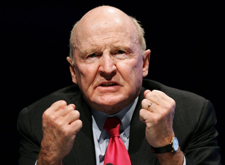 Former General Electric chairman Jack Welch | Thomas Lohnes/AFP/Getty Images