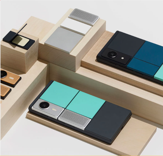 Google Project Ara base frame and modules