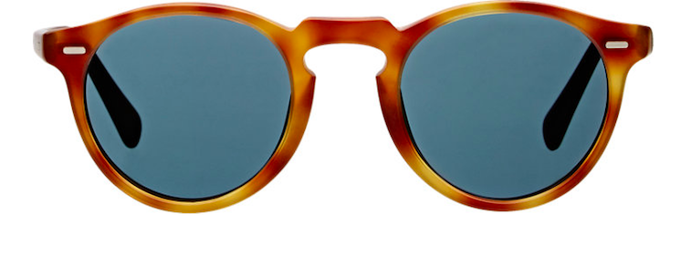 Oliver Peoples Gregory Peck 47 sunglasses - road trip essentials