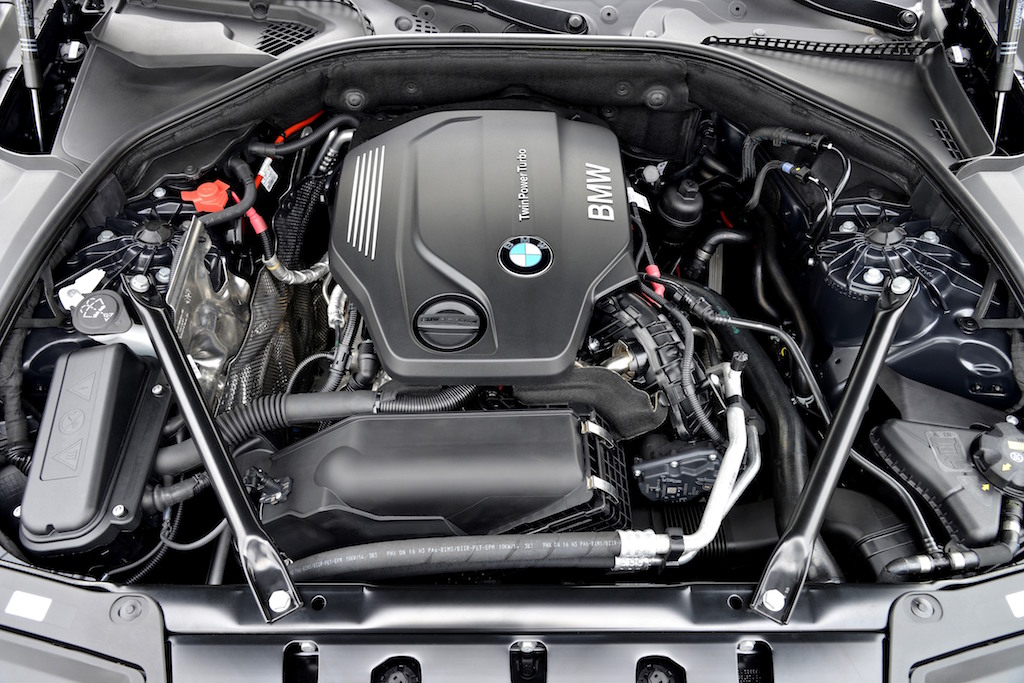 BMW under the hood