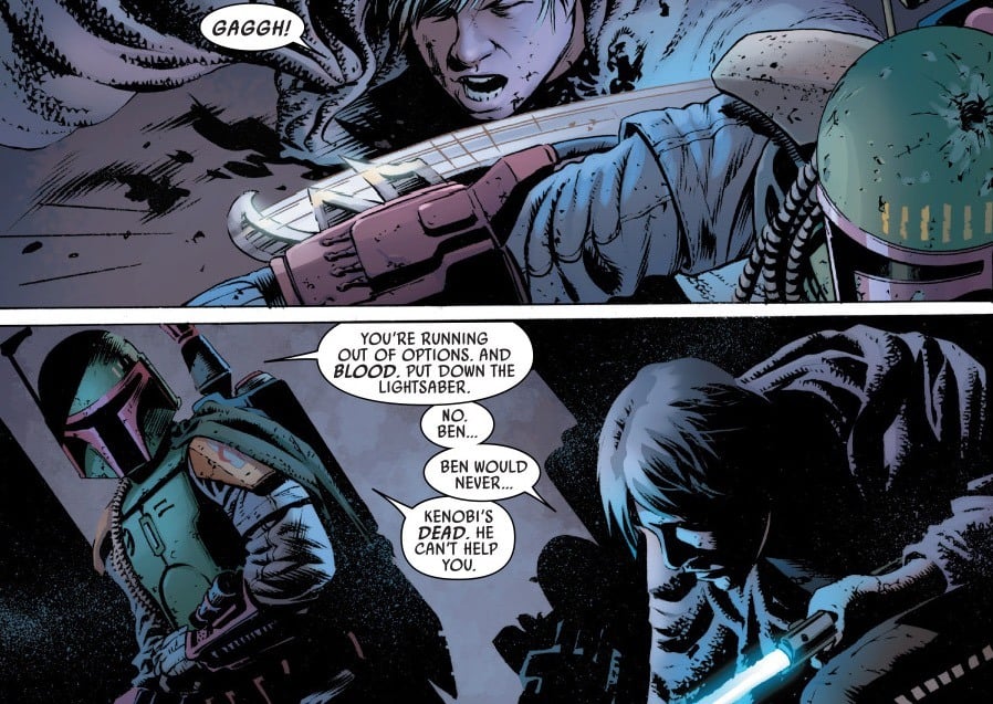 Boba Fett vs. Luke Skywalker - Star Wars