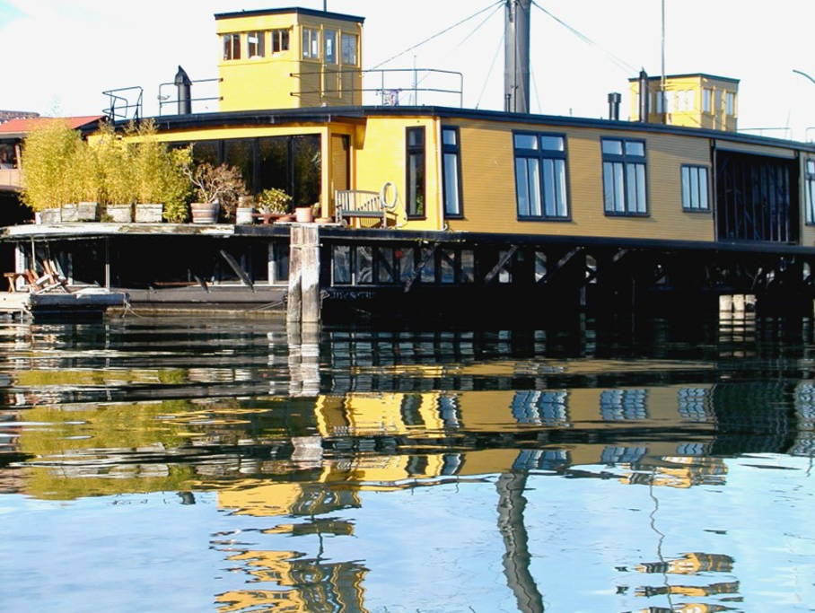 yellow ferry