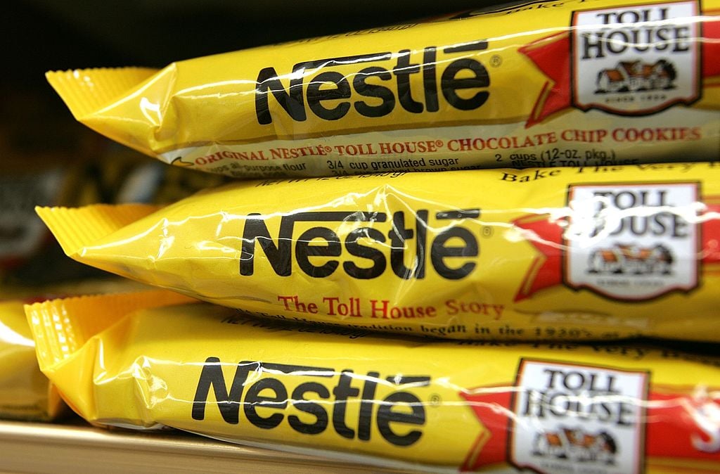 bags of chocolate chips