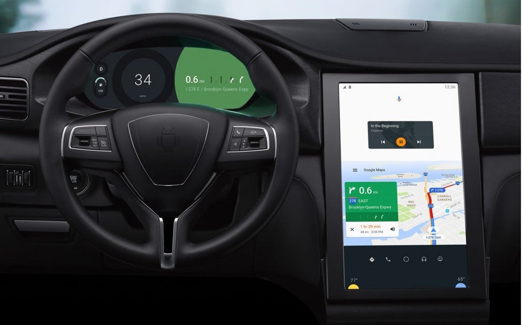 Google Android infotainment system