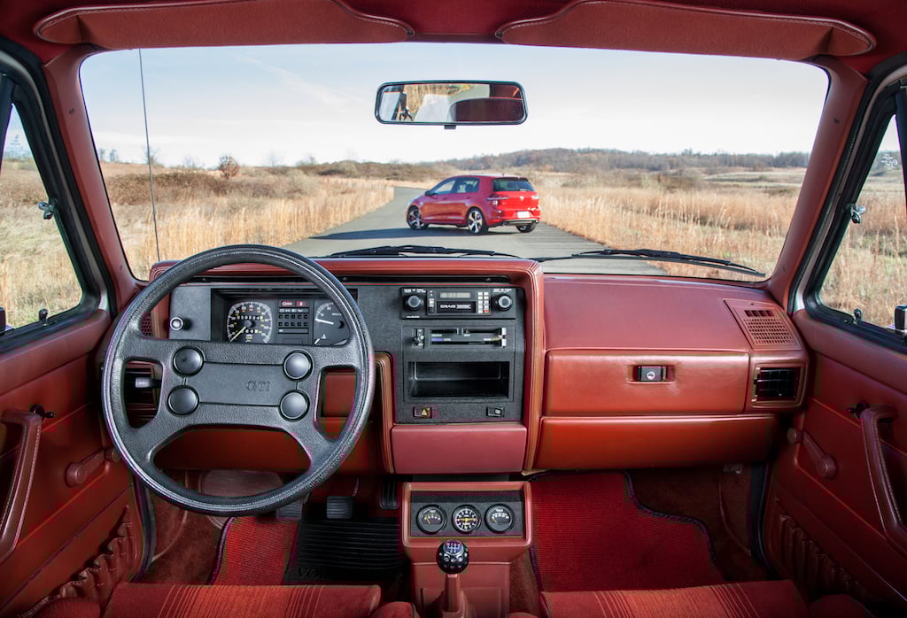Volkswagen Golf Mk1 GTI interior