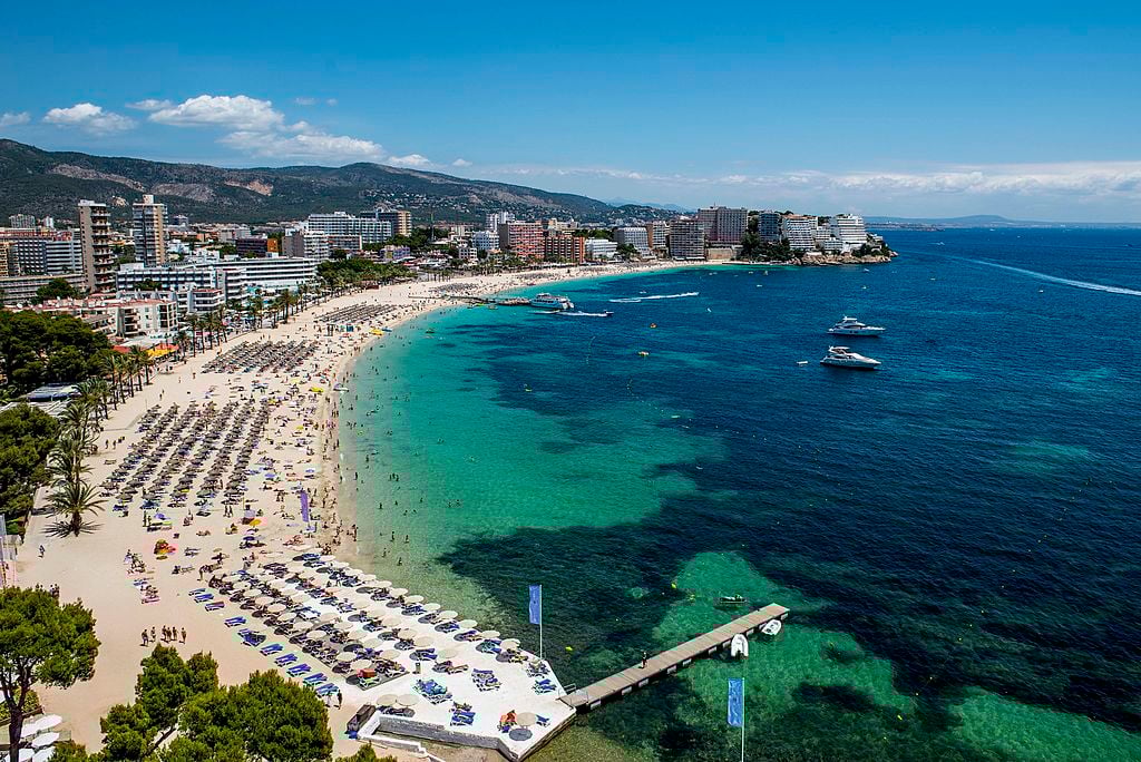 beach in mallorca, spain