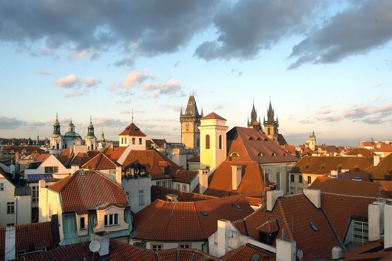 The city of Prague