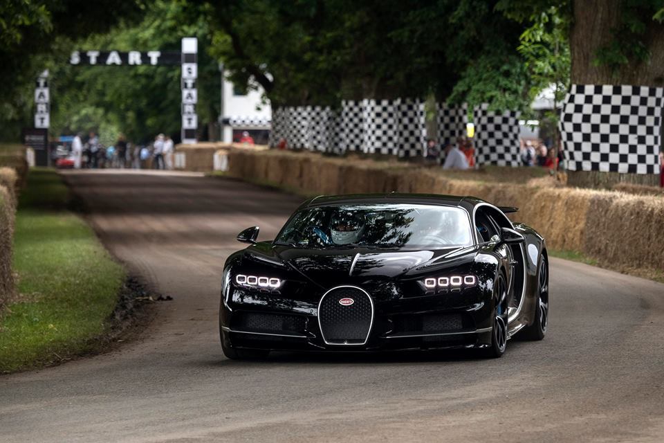 2017 Bugatti Chiron at the Goodwood Festival of Speed