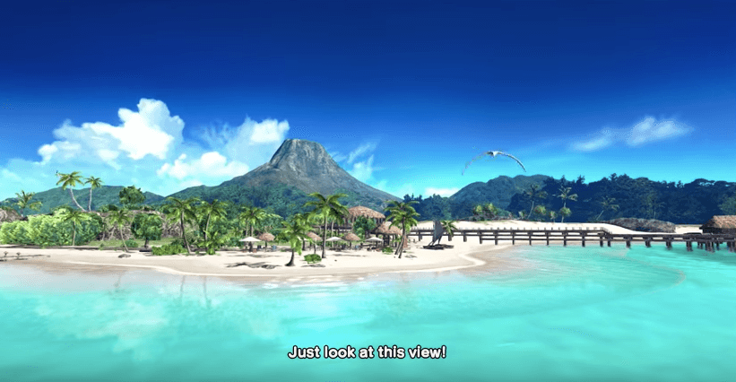 Scenic view in "Dead or Alive" Scenic view in "Dead or Alive"