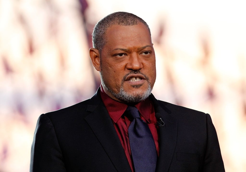 Laurence Fishburne in a suit