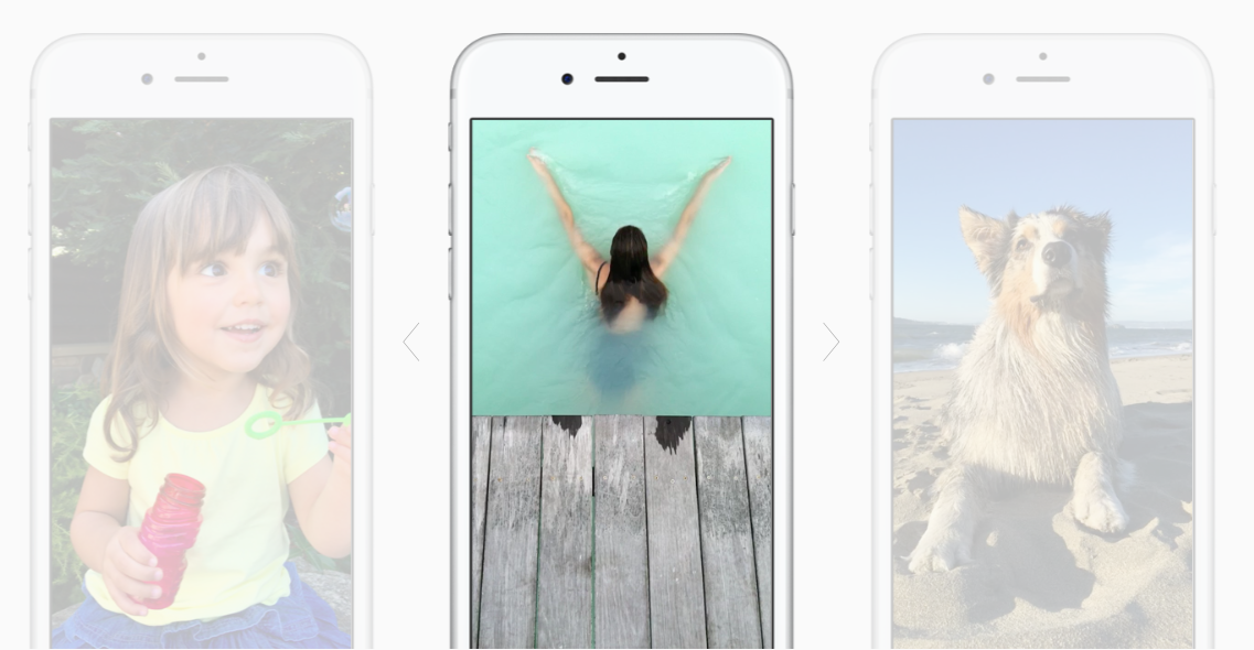 Live Photos iPhone 6s