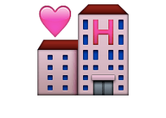 Love hotel - emoji meanings