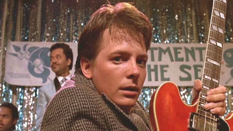Michael J Fox in Back to the Future