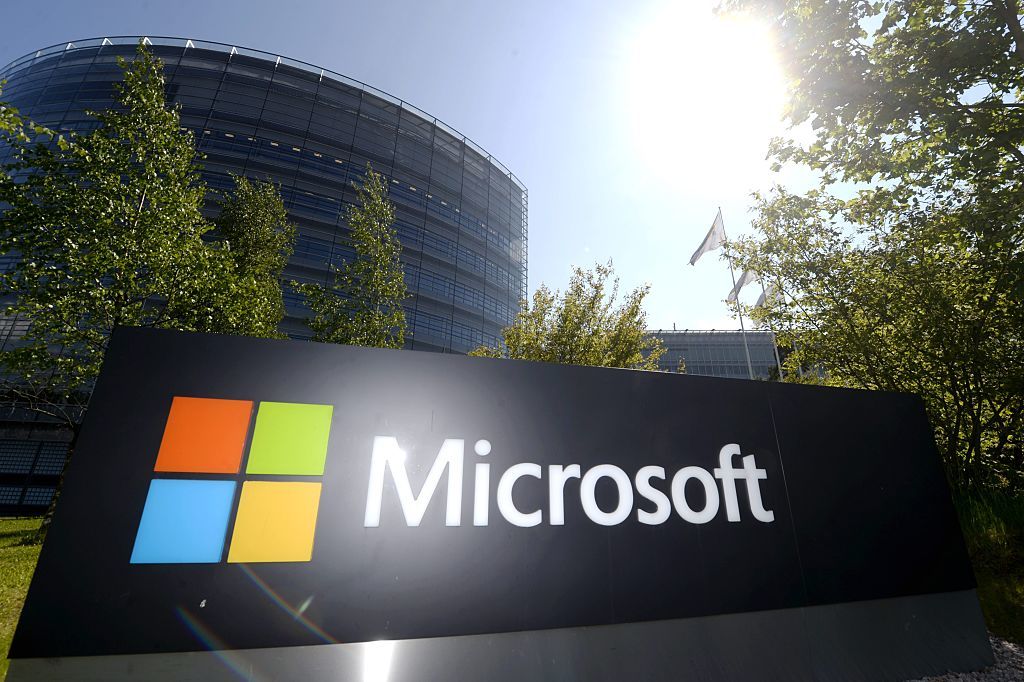 Microsoft company logo