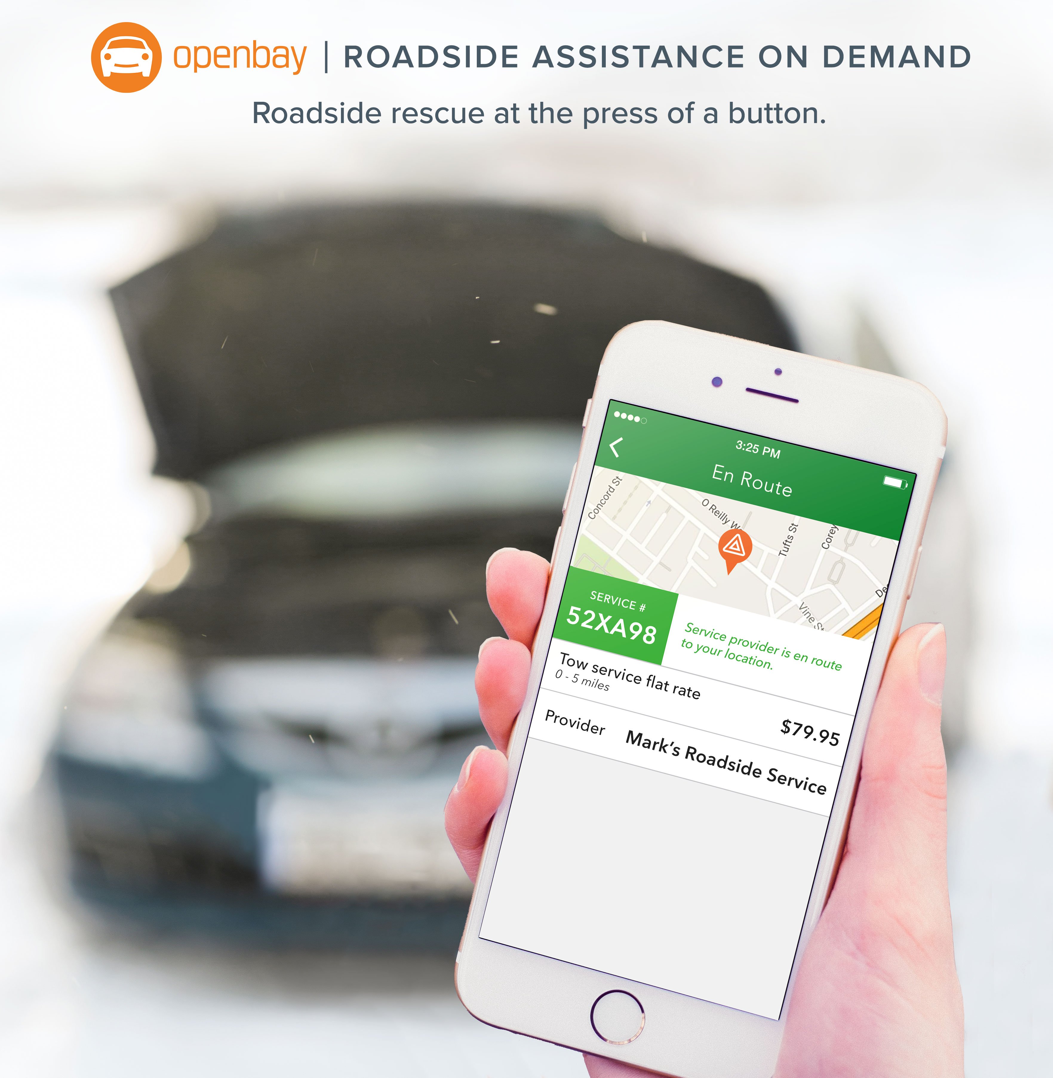 Openbay Roadside Assistance, roadside rescue