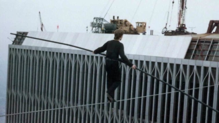 Philippe Petit in Man on Wire