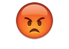 Pouting face - emoji meanings
