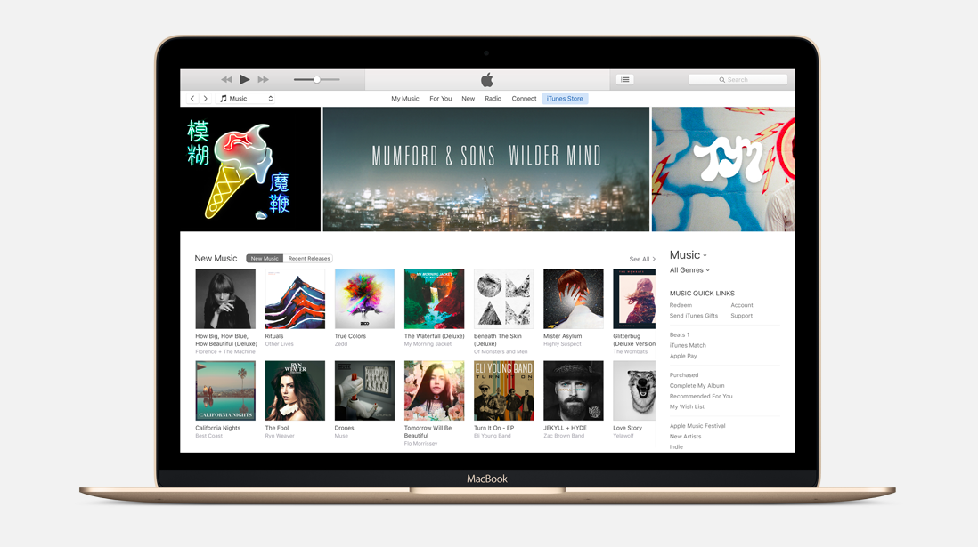 iTunes on Mac